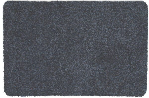 Tapis de séchage en microfibre bleu, sans bord