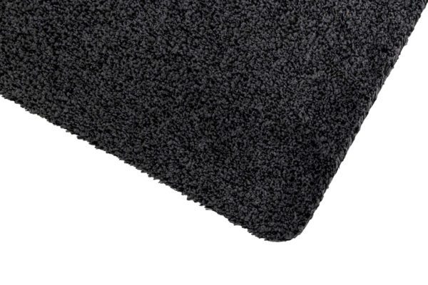 Droogloopmat kleur antraciet katoen/polyester – Image 4