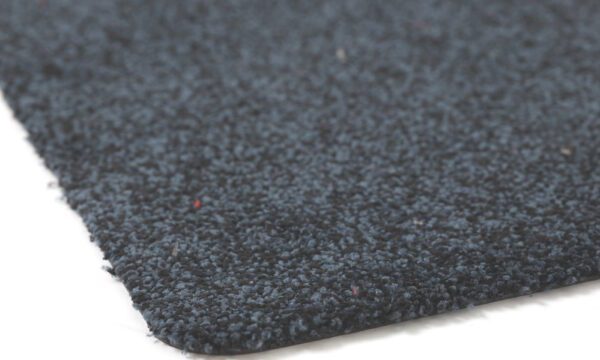 Droogloopmat microfiber blauw, zonder boord – Image 4
