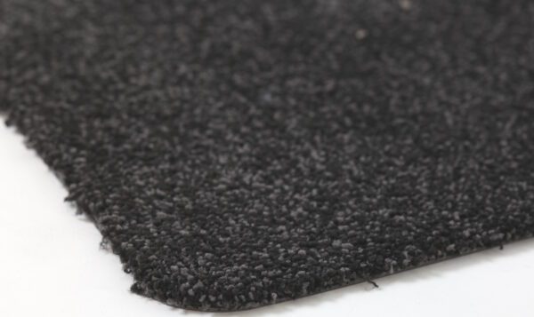 Droogloopmat microfiber zwart, zonder boord - Afbeelding 4