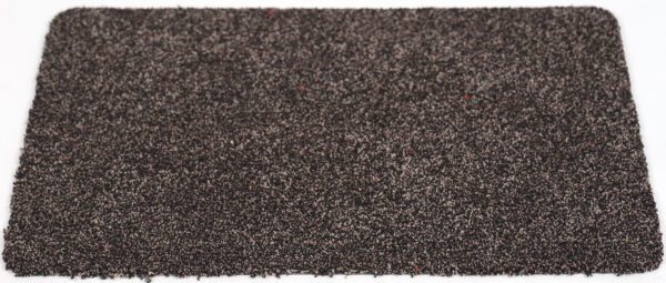 Droogloopmat microfiber taupe, zonder boord – Image 2