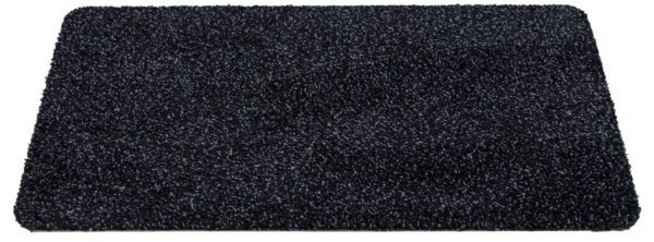 Droogloopmat zwart katoen/polyester – Image 2