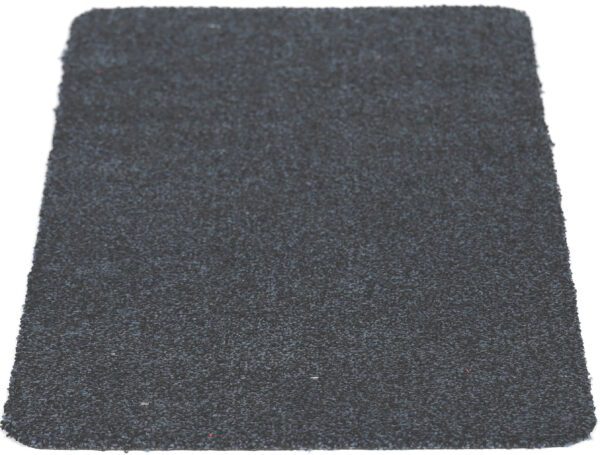 Droogloopmat microfiber blauw, zonder boord – Image 3