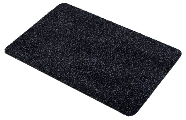 Droogloopmat zwart katoen/polyester – Image 3