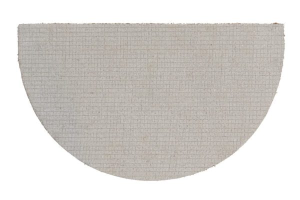 Ecologische kokosmat met krullendesign, halfrond - Afbeelding 5