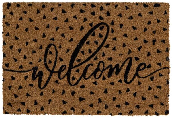Ecologische kokosmat welcome