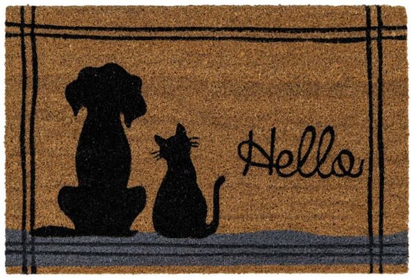 Ecologische kokosmat Hello, kat en hond