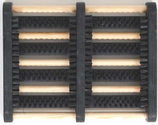 Schoenborstelmat, synthetische borstels