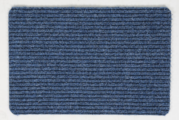 Deurmat naaldvilt blauw