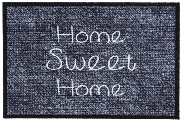 Deurmat Home Sweet Home, grijs