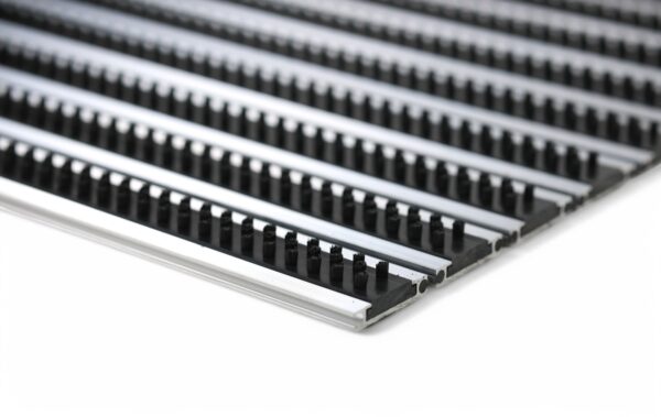 Borstelmat zwart/aluminium - Afbeelding 4