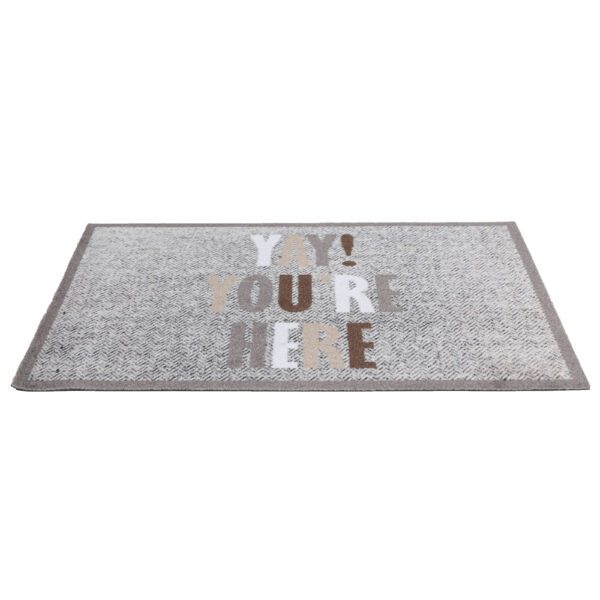 Deurmat Yay! You're here - Afbeelding 2