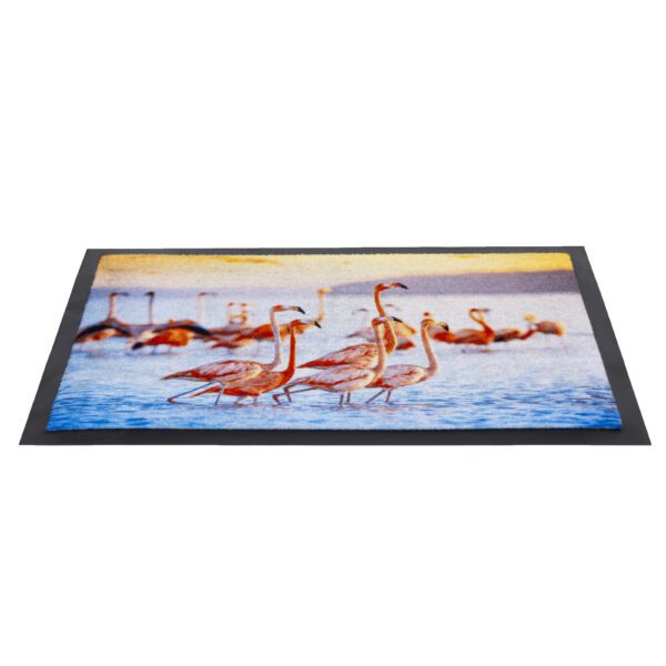 Deurmat flamingo's - Afbeelding 2