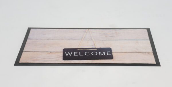 Deurmat Welcome hout - Afbeelding 2