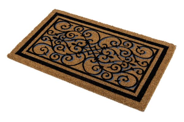 Ecologische kokosmat met krullendesign - Afbeelding 3