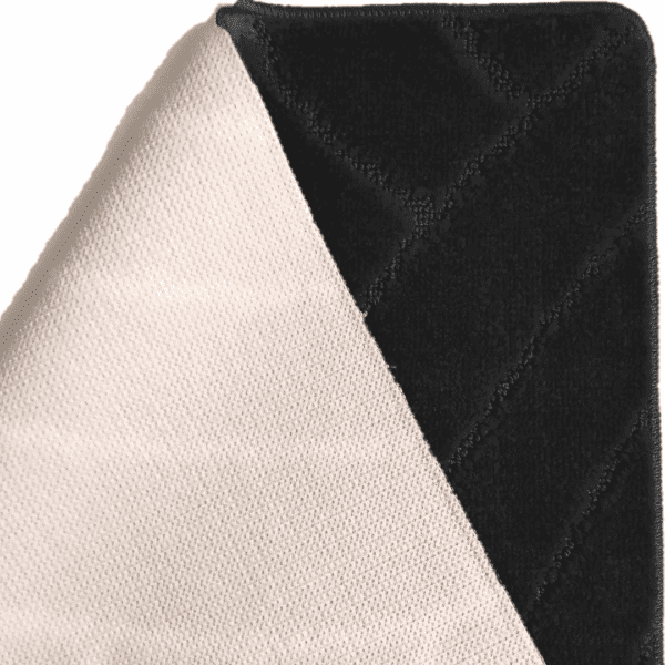 Badmat set klassiek zwart – Image 3