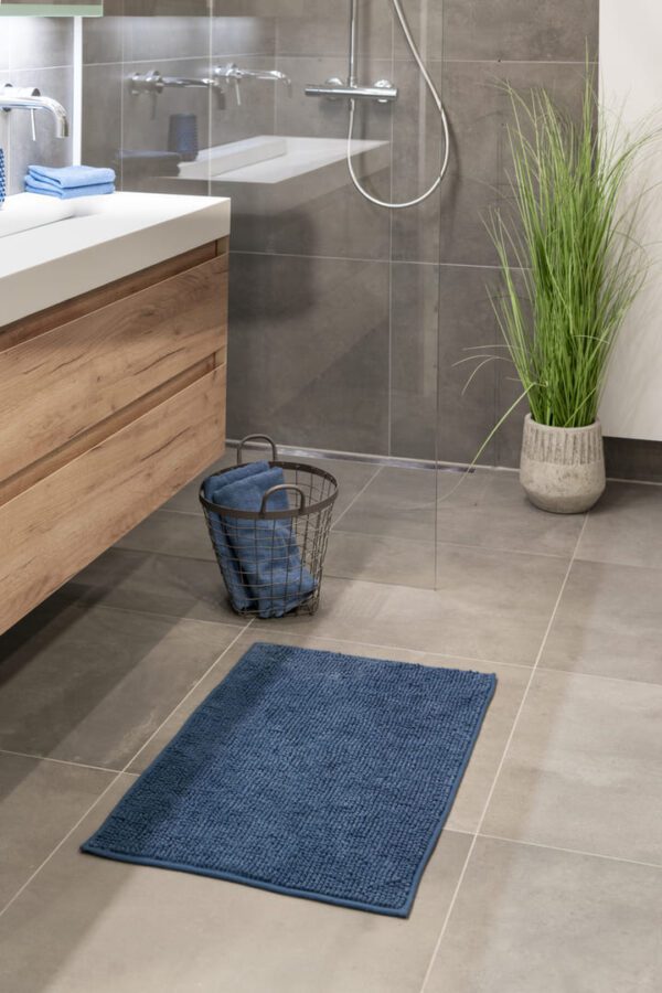 Badmat antislip, blauw - Afbeelding 6