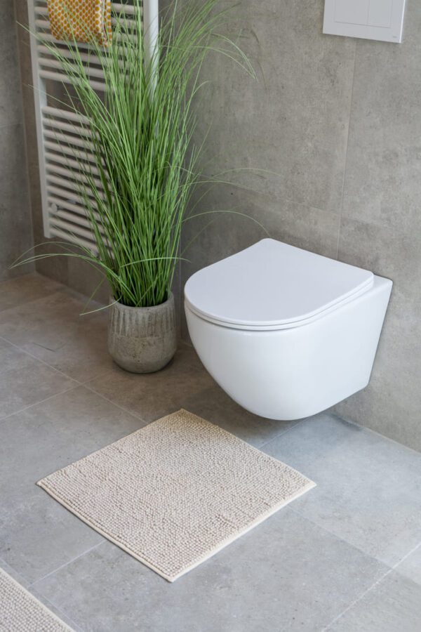 Badmat antislip, beige - Afbeelding 5