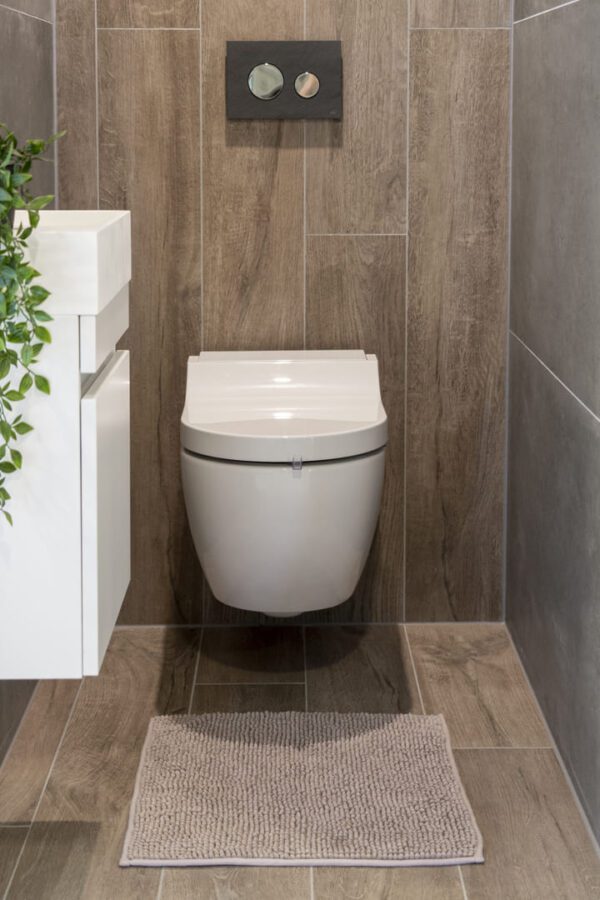 Badmat antislip, taupe - Afbeelding 6