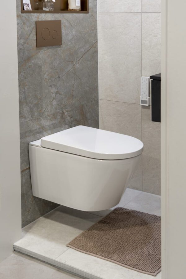Badmat antislip, taupe - Afbeelding 8