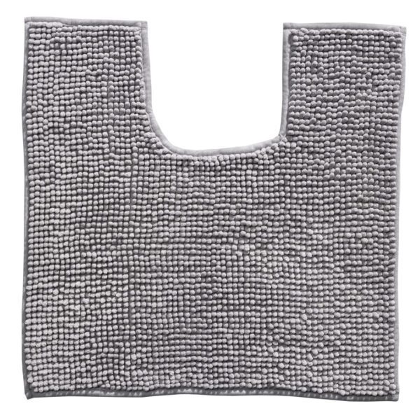 Badmat antislip, grijs - Afbeelding 2