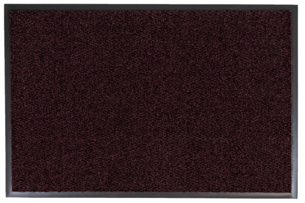 Tapis de marche sec professionnel rouge foncé