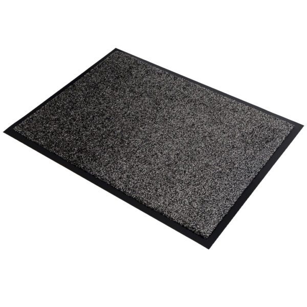 Ecologische en professionele schoonloopmat gemêleerd zwart, grijs, beige – Image 3