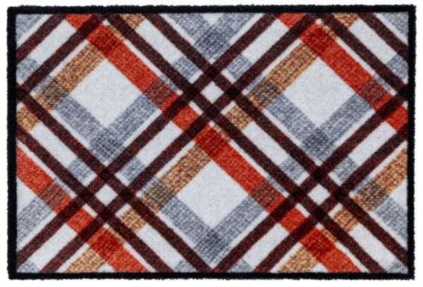 Wasbare deurmat, criss cross