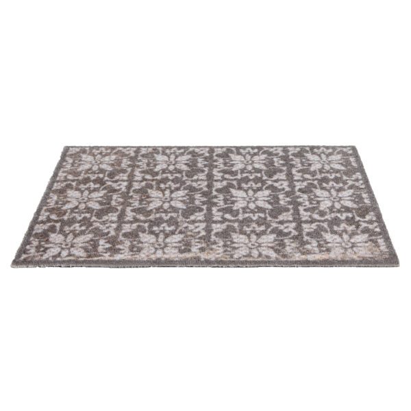 Wasbare deurmat, tegels beige - Afbeelding 2