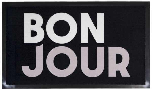 Deurmat Bonjour