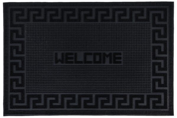 Rubberen pin deurmat, Welcome