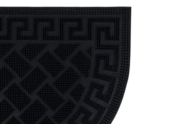 Rubberen pin deurmat, halfrond, decoratief dessin - Afbeelding 4