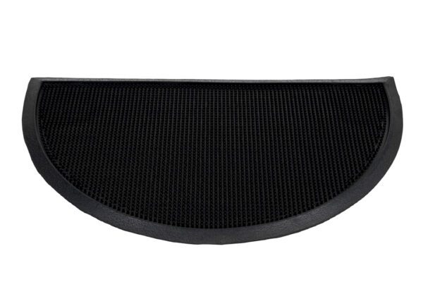 Schrapende rubberen pinmat, halfrond - Afbeelding 2