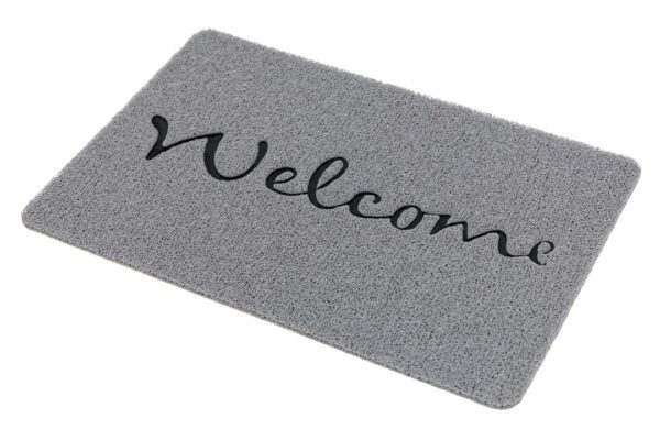 Spaghettimat met reliëfprint Welcome - Afbeelding 3