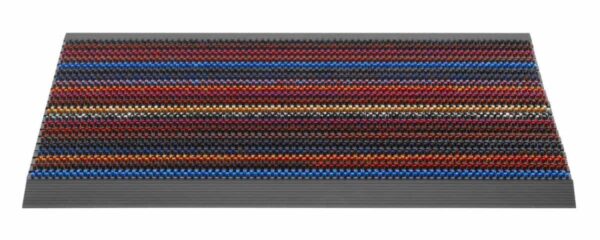 Tapis de brosse multicolore