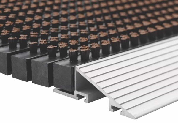 Borstelmat bruin/aluminium – Image 3