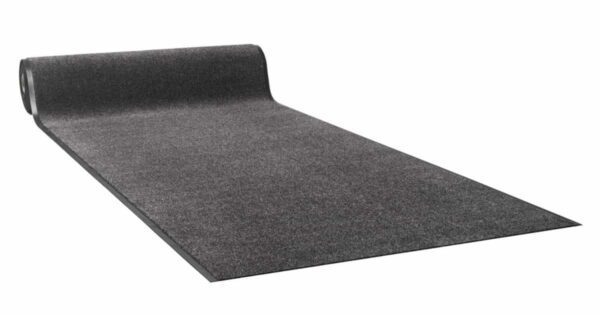 Droogloopmat taupe polyamide op maat