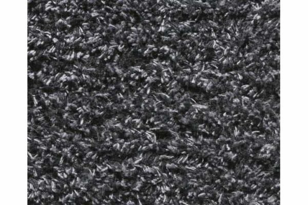 Droogloopmat kleur antraciet katoen/polyester – Image 5